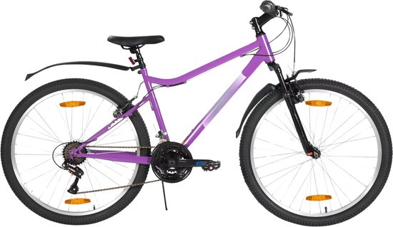 Mountainbike – Voor dames / mountainbiken – 18-speed, V-brake – Stevig, 66 cm, [kleur] van Merkloos