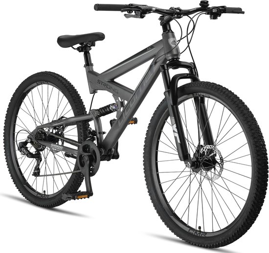 Mountainbike voor jongens en meisjes - 26, 27,5 en 29 inch, Met schijfremmen en 21 versnellingen