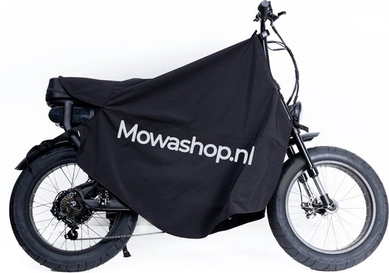 Mowa Fatbike Beenkleed - E bike Beenkleed - Waterafstotend -Universeel - Zwart van Mowa