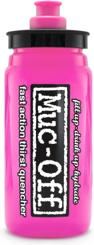 Muc-Off Bidon Custom Fly Pink 550ml