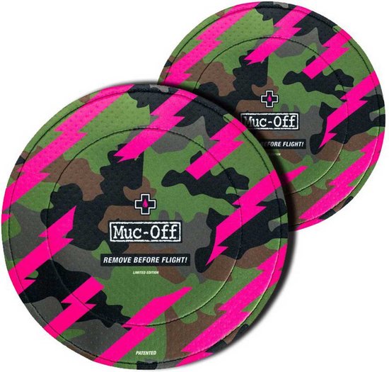 Muc Off Schijfrem Cover 2 Eenheden Groen,Blauw