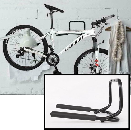 Muur Ophangsysteem voor 2 Fietsen & Inklapbaar - Ophang systeem fiets - Ophangen aan muur - Houder muur - Wandmontage