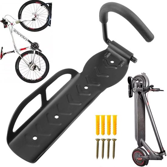 Muurbeugel fiets - Ophangsysteem voor fietsen - Fietsbeugel - Fietshaak - Geschikt voor elke fiets van Tectake