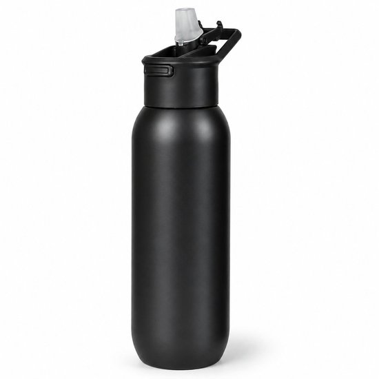 My Green Deal - RVS bidon zwart 580ml