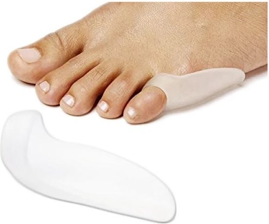 NatraCure bunionette kleine teen beschermer - tailor's bunion - eeltknobbels - beschermt - absorbeert druk - verlicht pijn - vermindert wrijving - verzacht en hydrateert de huid