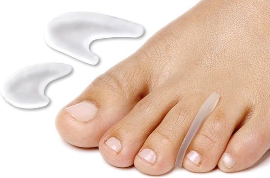NatraCure Gel teen scheider - voorkomt wrijving en irritatie - verlicht druk en pijn tussen de tenen - likdoorns - overlappende tenen - nagelproblemen - wasbaar van Merkloos