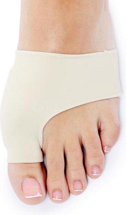 NatraCure hallux valgus beschermer maat L (42-46) - hallux valgus - eeltknobbel - verlicht bunion pijn - absorbeert schokken - verminderd druk en wrijving