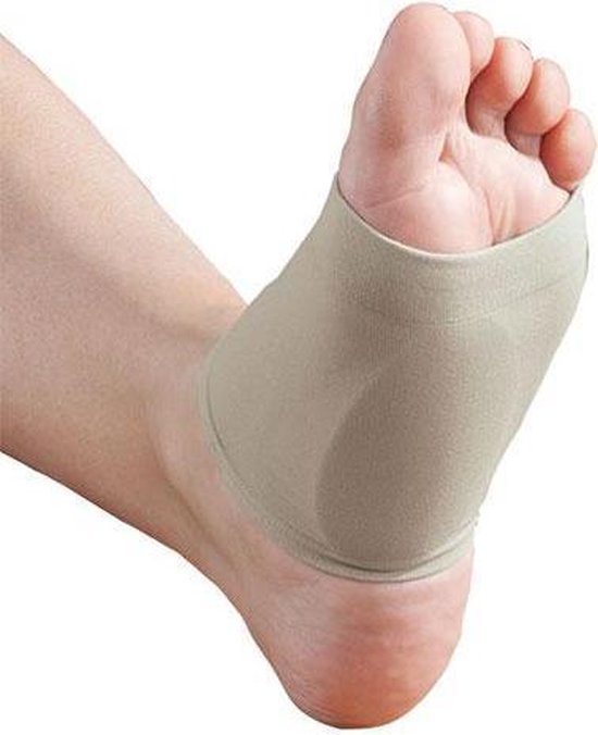 NatraCure voetboog ondersteuningskous - hielspoor - doorgezakte voorvoet - voetboog ondersteuning - masserende werking van N/A