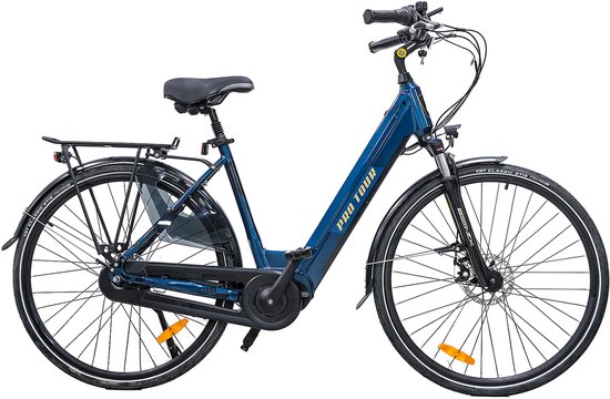NETTLIFE Elekctrische Fiets CITY 5.3 - 250W - Tot 25km/h - Bereik 35-45km - 180*65cm - Shimano 7 Versnellingen - Mannen/Vrouwen van NETTLIFE