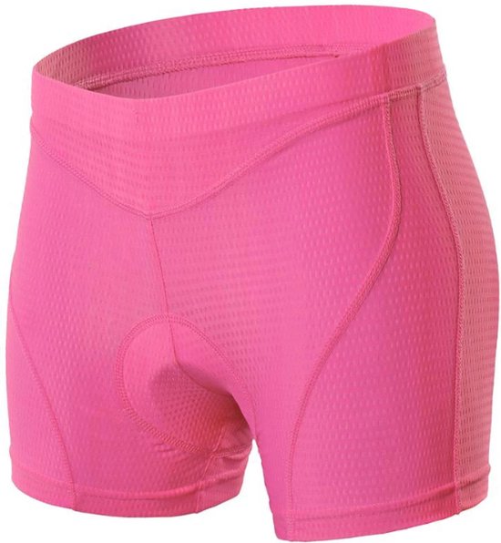 New Age Devi - Fietsonderbroek Dames met Zeem - Roze - Fietsondergoed - Fietsonderbroek - Extra Zacht - XXL - Let op: Valt groot