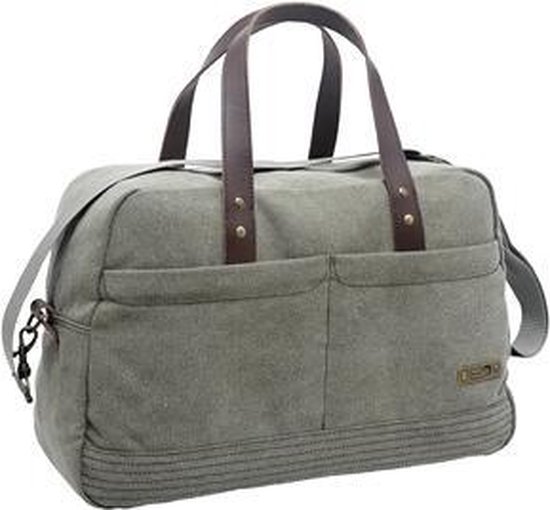 New Looxs Chinook - Fietstas / Schoudertas - Canvas - Groen van New Looxs