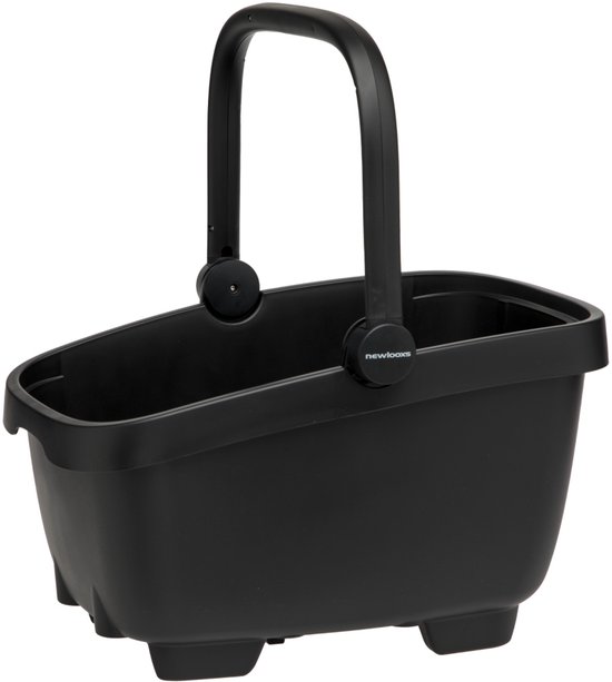 New Looxs Clipper - Fietsmand Hond - Bagagedrager - Hondenmand Fiets Achter - Geschikt voor Elektrische Fietsen – Boodschappen Fietsmand – Zwart