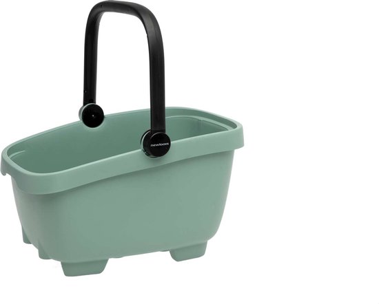 New Looxs Clipper Racktime - Fietsmand achterop - Voor Racktime bagagedrager – Groen van New Looxs