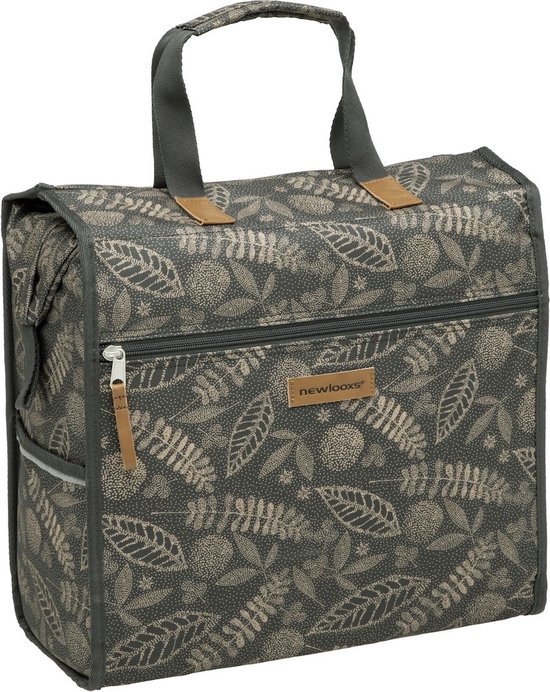 New Looxs Forest Lilly Enkele Fietstas Shopper - 18 liter - Antraciet van New Looxs