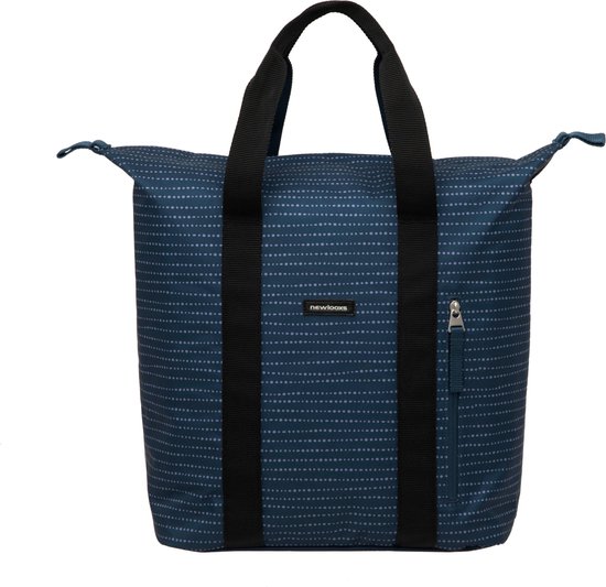 New Looxs Kota Nomi Enkele Fietstas - Afneembaar - 24 liter - Blauw van New Looxs