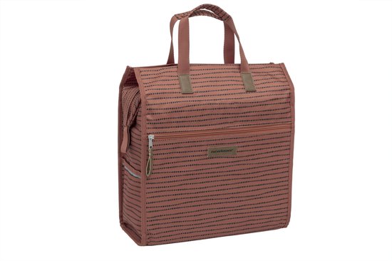 New Looxs Lilly Nomi Enkele Fietstas - Afneembaar Shopper - 18 liter - Rood van New Looxs