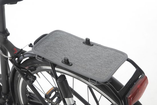 New Looxs Nova Bevestigingsplaat Afneembare Fietstas - Grijs van New Looxs