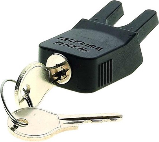 New Looxs Racktime slot Secureit - Lock voor Racktime Fietstassen Adapter - Zwart van New Looxs