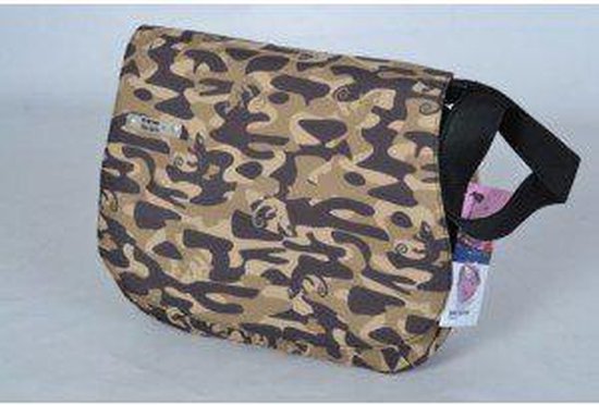New Looxs Senora - Enkele Fietstas - 12 l - Camouflage Groen van New Looxs
