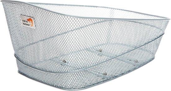 New Looxs Stresa Fietsmand Bagagedrager - 22 liter - Zilver van New Looxs