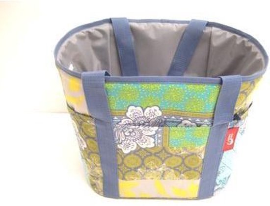 New Looxs Umbrië -  Enkele Fietstas / Fietsmand - 14 Liter - Suzy Blauw van New Looxs