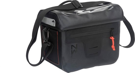 New Looxs Varo Stuurtas Fiets - 100% Waterdicht - Afneembaar - Voor KLICKfix systeem - 9,5 liter - Zwart van New Looxs