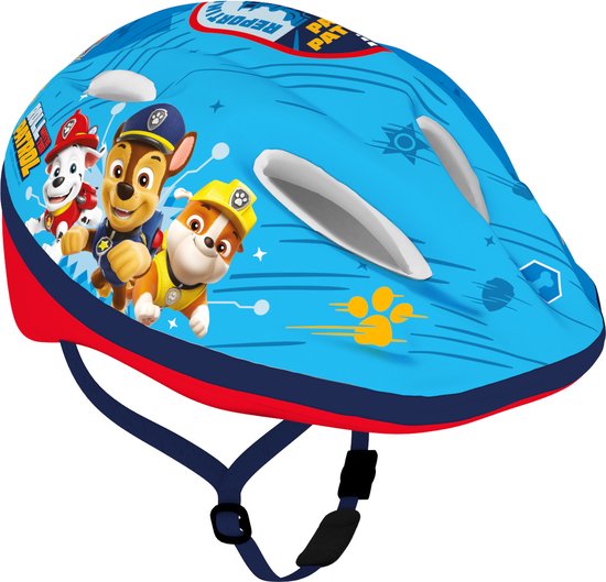Nickelodeon Paw Patrol Fietshelm Jongens Blauw/rood Maat 52-56 Cm van Nickelodeon