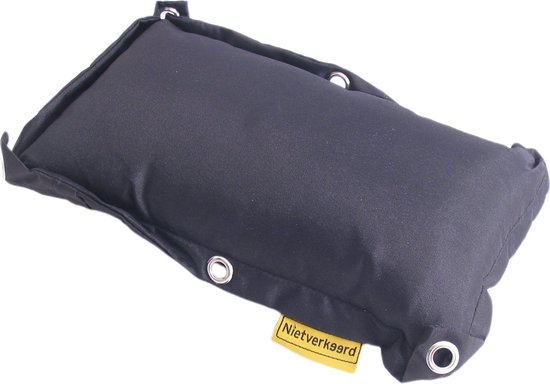 Nietverkeerd Fat Zitje Bagagedrager Zwart van Merkloos