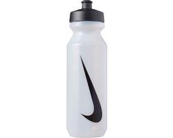 Nike Bidon Big Mouth Bottle 2.0 - 940ml- Clear/Zwart van Nike