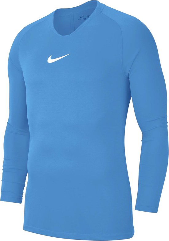 Nike Park First Layer Shirt Lange Mouw Heren - Hemelsblauw | Maat: M