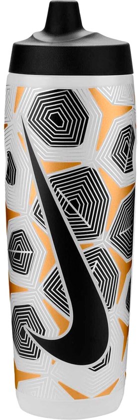Nike Refuel Bidon 0,7l N100995693424 - Kleur Wit - Maat 1SIZE van Merkloos