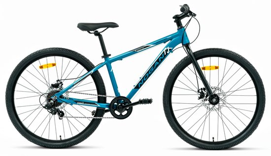 Nogan Gravel PRO - Lichtgewicht Kinderfiets - 26 inch - 7 versnellingen - Blauw van Nogan