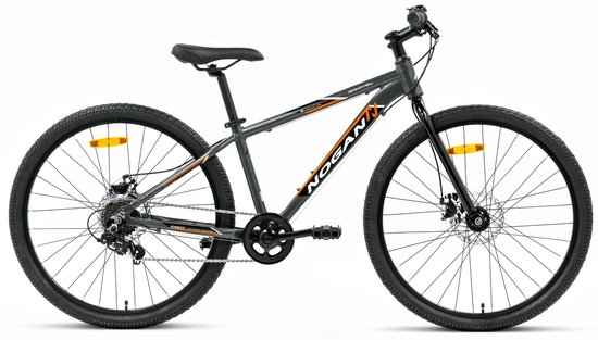 Nogan Gravel PRO - Lichtgewicht Kinderfiets - 26 inch - 7 versnellingen - Grijs van Nogan