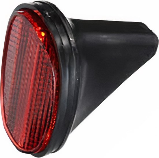 Non-branded Reflector Klein Voor Achterspatbord Rood/zwart van Non-branded
