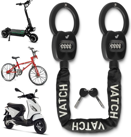 Nummer E Scooterslot Handboeienslot Fietsslot Handboeien Slot & Fietsslot Scooter Fiets Combinatieslot voor E-Scooter/E-Bike van Nummer E