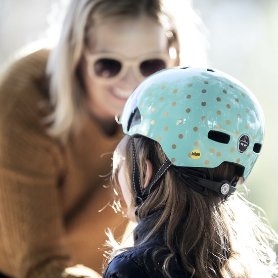 Nutcase - Little Nutty Sock Hop Gloss MIPS - XS - Fietshelm (48 - 52 cm) van Nutcase