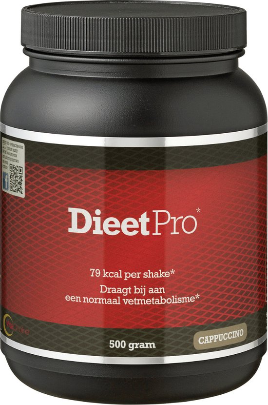 Nutri Dynamics - Dieet Pro - Eiwitshake - Cappuccino - 500 gram