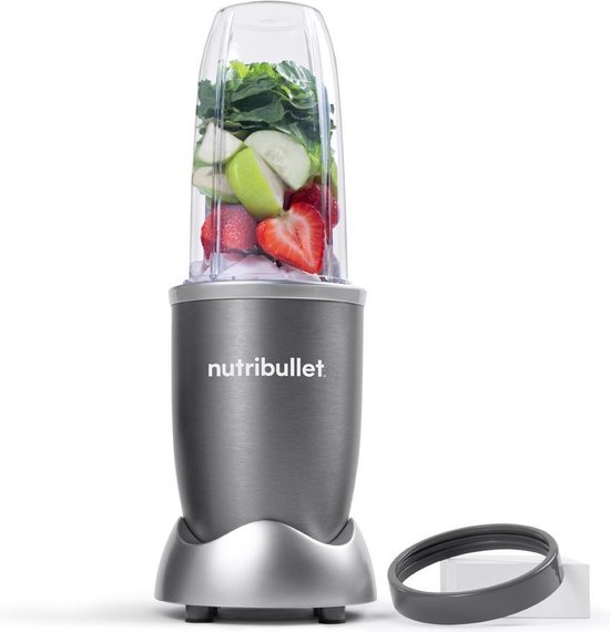 Nutribullet Pro Blender - 900 watt - 5-delig - Grijs van Nutribullet