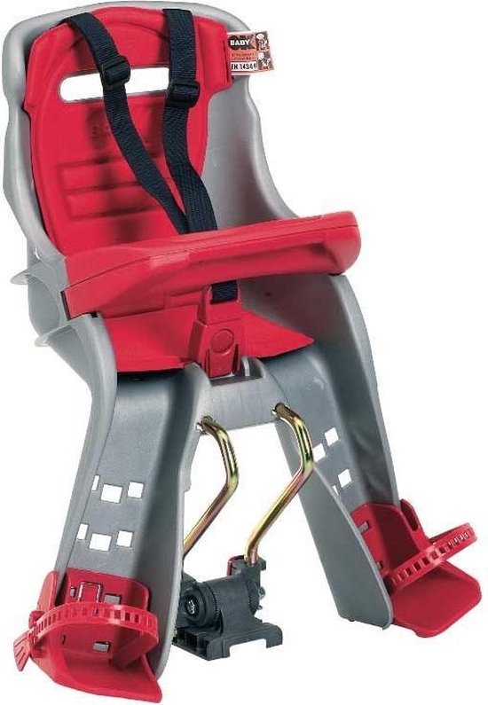 Ok Baby Fietszitje Voor Orion Grijs/rood van OK Baby