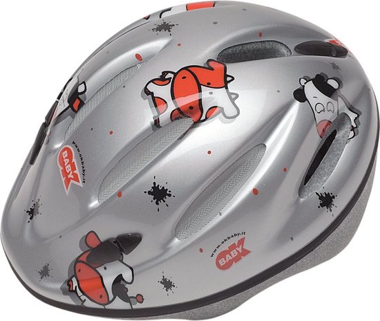 Okbaby - Babyhelm OK - Zilver/Donkerblauw van Okbaby