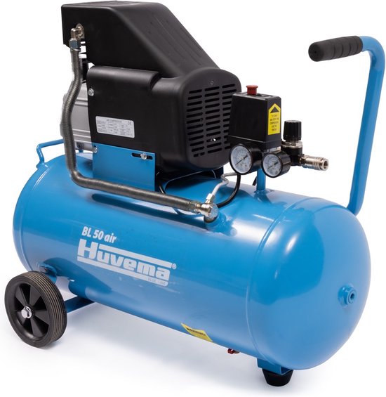 Oliegesmeerde luchtcompressor 50 liter