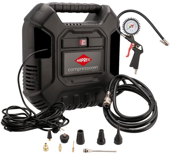 Olievrije compressor HLO 180 8 bar 150 l/min met accessoires