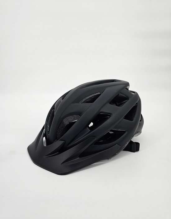 One Bikeparts® Fietshelm | Kleur Mat Zwart | Volwassenen | Lichtgewicht | 19 Ventilatie gaten | Maat M/L Verstelbaar tussen 58-62 cm | Gecertificeerde Fietshelm voor Volwassen | MTB Fietshelm | Geschenkdoos | Fietshelm Dames - Heren | Luxe verpakking