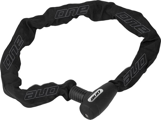 One kettingslot 6.90 6mm/90cm black/grey van One