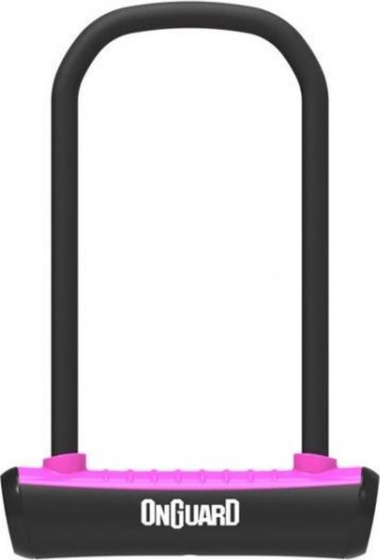 Onguard U-slot Neon Std 115 X 230 X 11 Mm Zwart/roze van Onguard