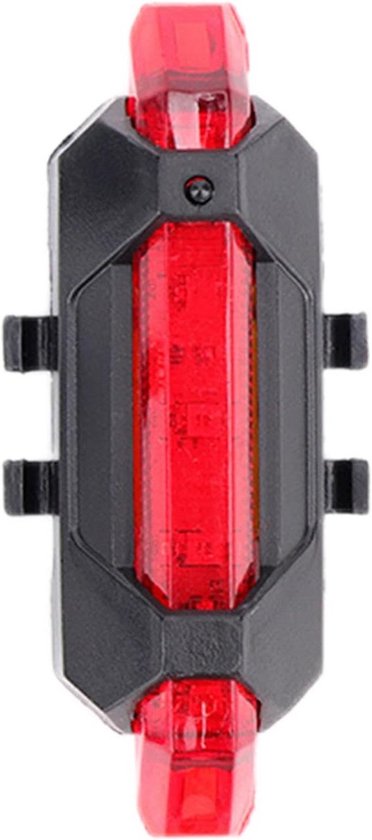 Oplaadbaar Fietsachterlicht USB - Waterdicht Fietslampje voor Racefiets, Mountainbike & Hybride