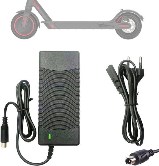 Oplader voor scooter 42 V 2 A - Voeding fietsoplader voor scooter M365 Ninebot ES1 ES2 ES4 van Merkloos