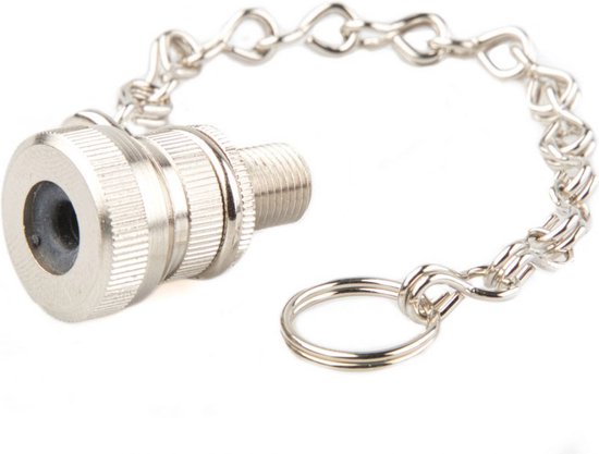 Opsteeknippel met ketting SKS voor DV/ SV-ventiel van SKS