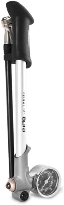 Opvouwbare Fietspomp - Mini Fietspomp Handpomp - Banden Oppompen - Met Drukmeter Draaibare Slang - 300 PSI - Zwart