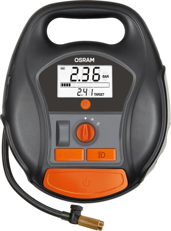 Osram OTIR 6000 Serie - Digitale Draadloze Bandenvuller - Lithium-ion Accu - LED Verlichting